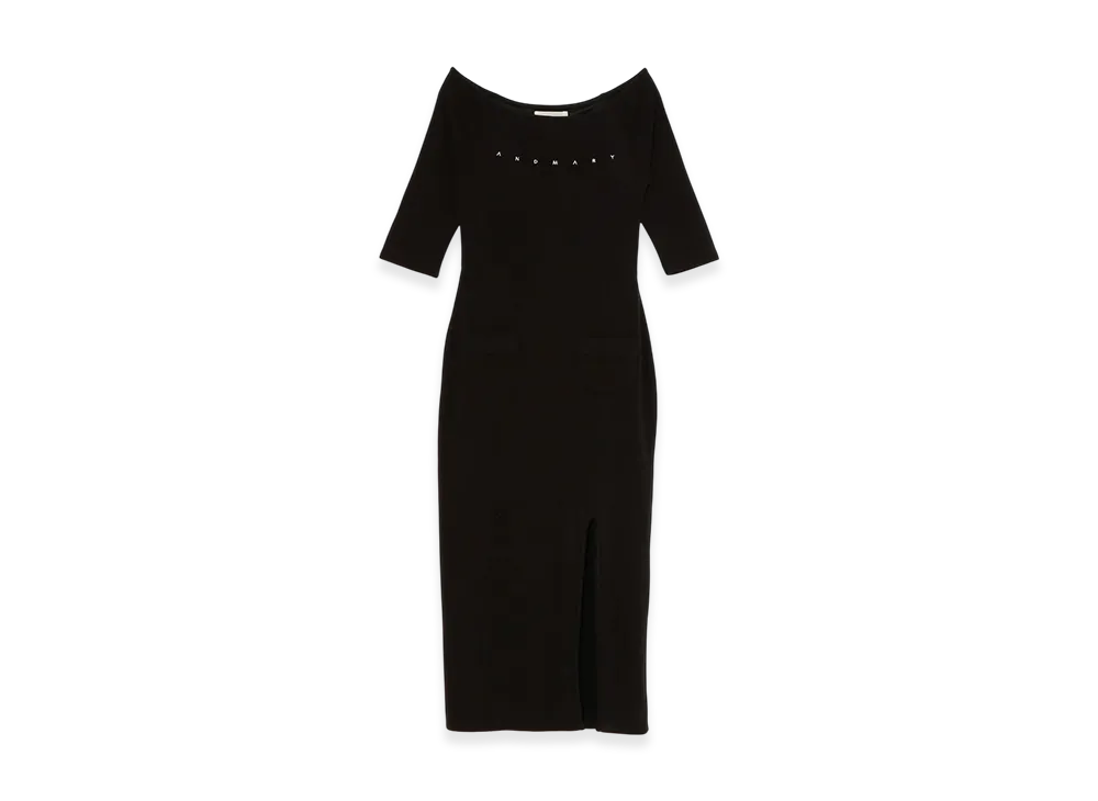 ANDMARY Mary Raglan Long Dress "Black"