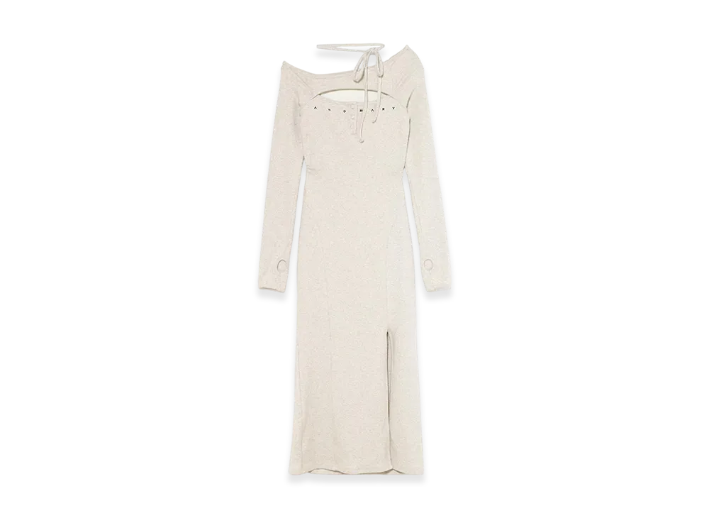 ANDMARY Laia Oneshoulder Dress "Gray"
