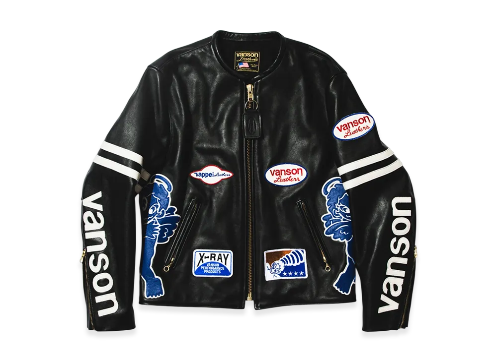 VANSON x TAPPEI x FUTURE ARCHIVE B Jacket "Black"