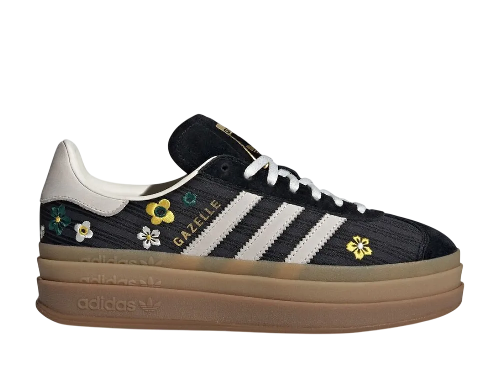 リバティ ロンドン × アディダス ウィメンズ ガゼル ボールド "ブラック"