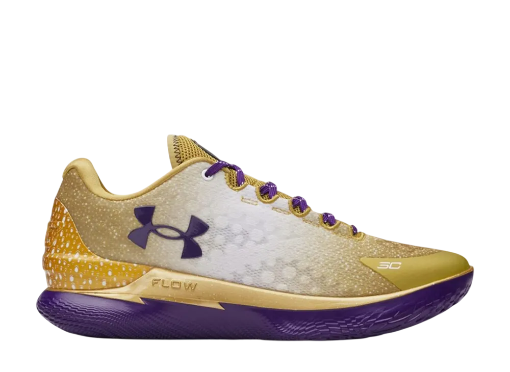 アンダーアーマー カリー フロー1 ロー フロトロ "タクシー/ロイヤル/ゴールドメタリック"