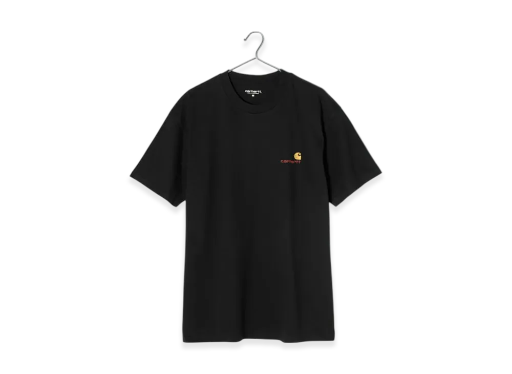 Carhartt WIP S/S American Script T-Shirt "Black"