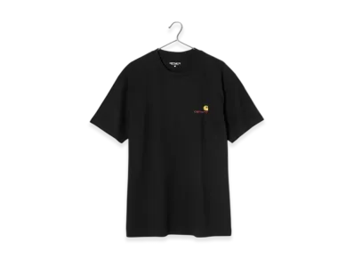 Carhartt WIP S/S American Script T-Shirt "Black"