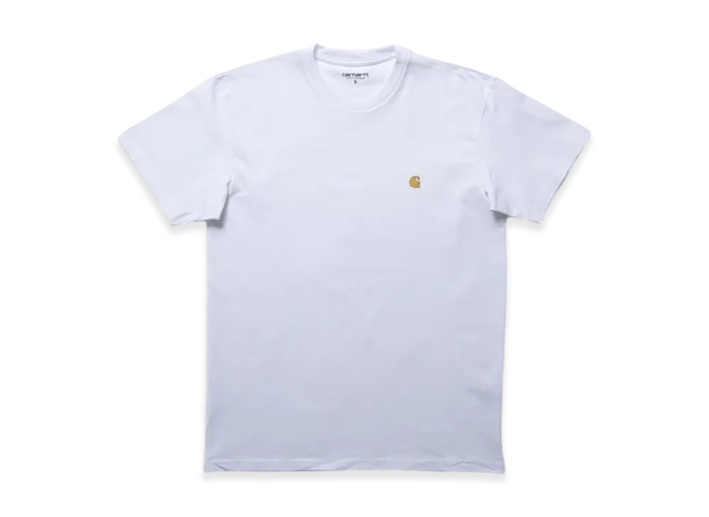 Carhartt WIP S/S Chase T-Shirt "White/Gold"
