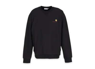 Carhartt WIP American Script Sweat "Black"
