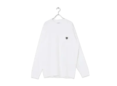 Carhartt WIP L/S Pocket Heart T-Shirt "White/Black"