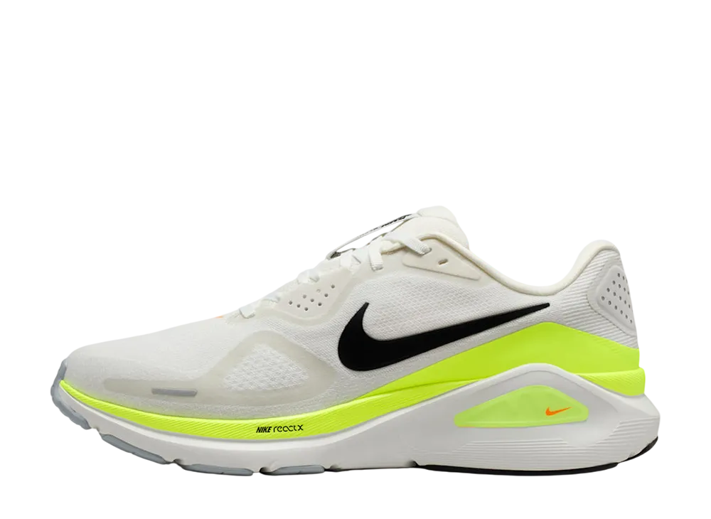 ナイキ ストラクチャー26 "サミットホワイト/ボルト/トータルオレンジ/ブラック"