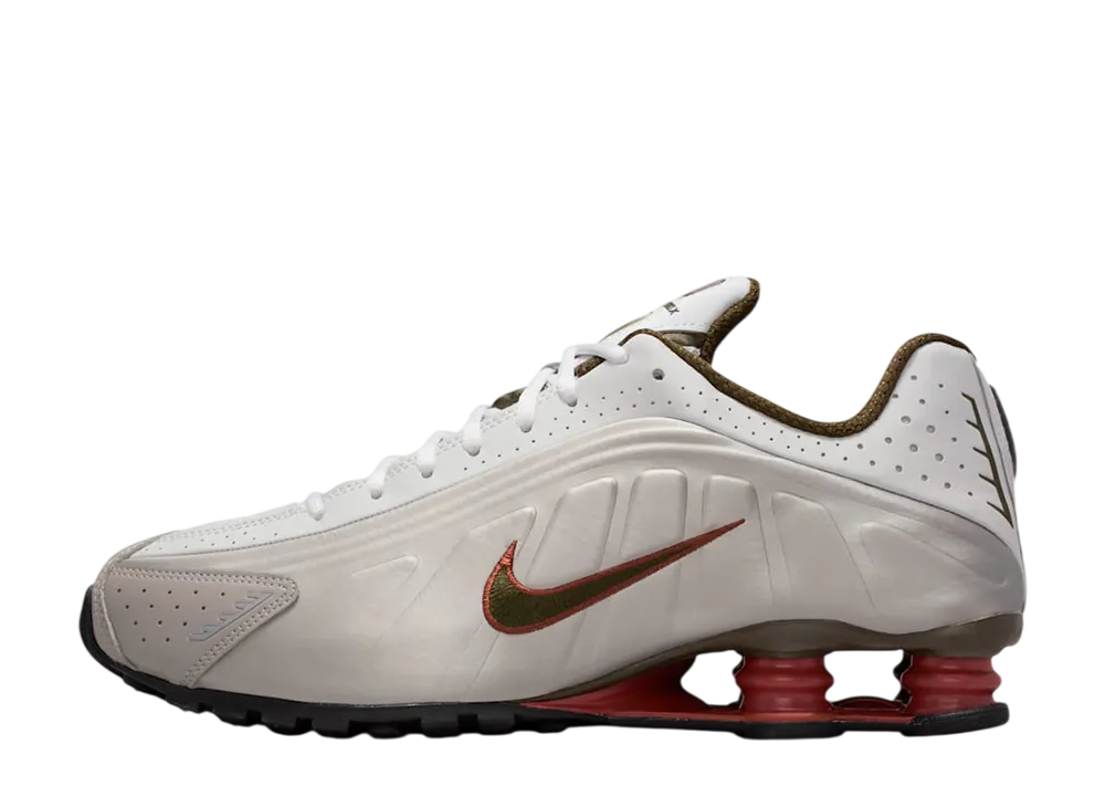 Nike Shox R4 "Vast Grey/Dusty Peach/College Grey/Dark Hazel"