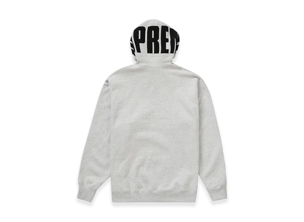Supreme Rib Hooded Sweatshirt (20FW) "Ash Grey"