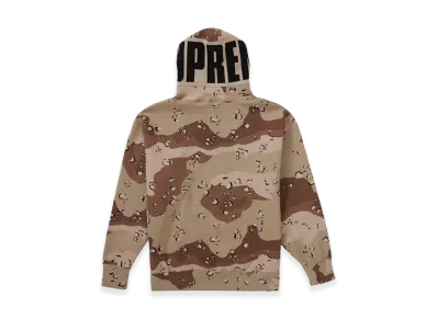 Supreme Rib Hooded Sweatshirt (20FW) "Chocolate Chip Camo"