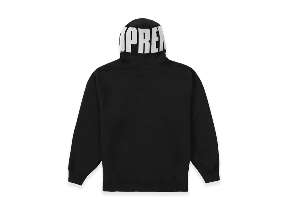 Supreme Rib Hooded Sweatshirt (20FW) "Black"