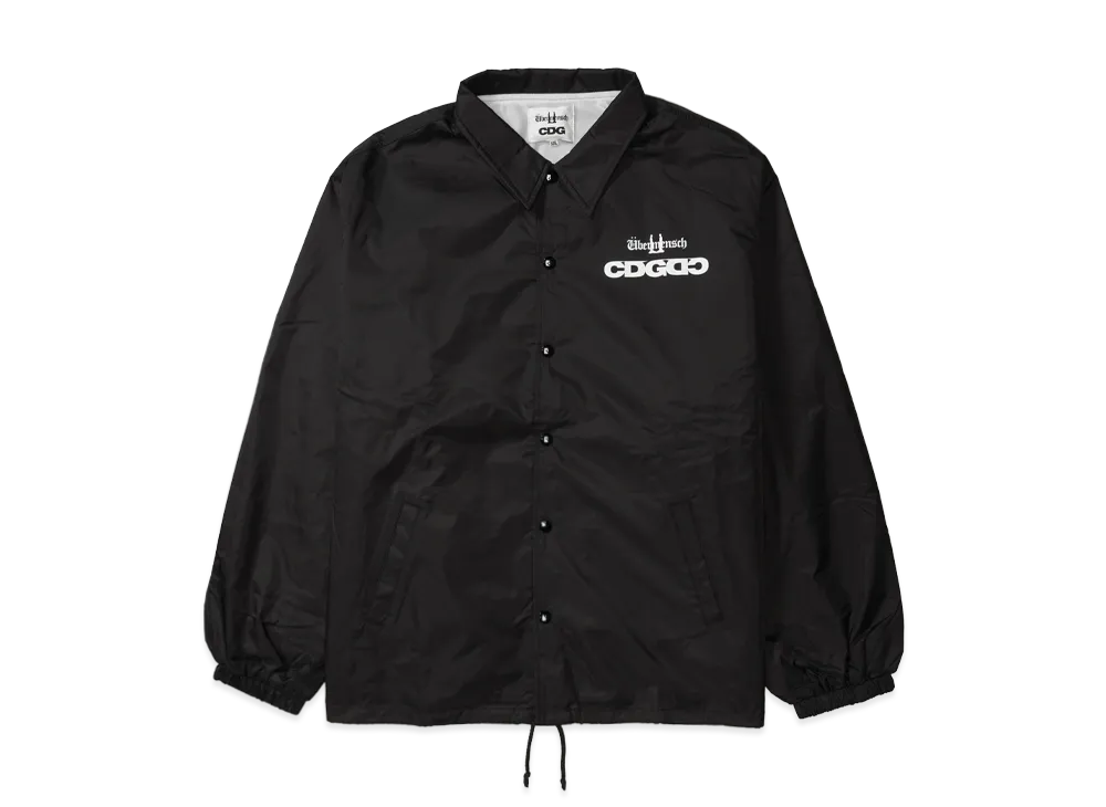 COMME des GARCONS CDG x G-DRAGON Ubermensch Classic Coach Jacket Nylon "Black"