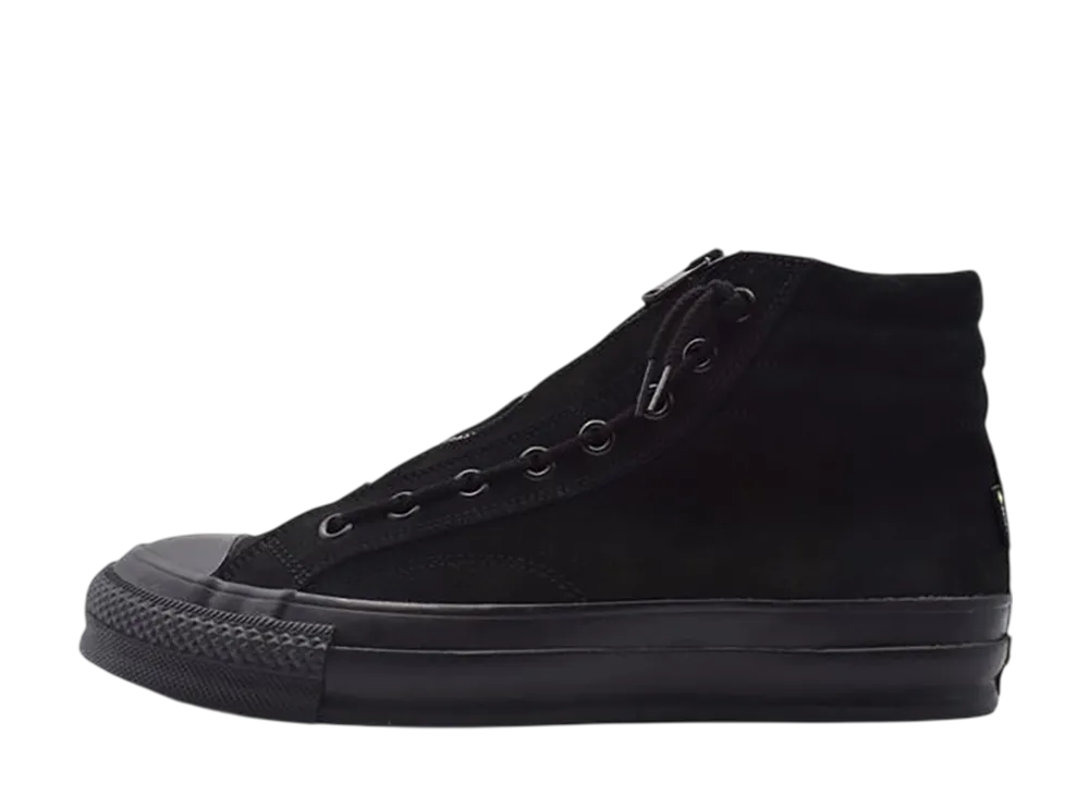 MINEDENIM x nonnative Dweller Trainer 2 Hi Cow Leather With Gore-Tex by Spingle "Black/Black"