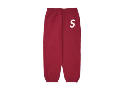 Supreme S Logo Sweatpant (25FW) "Raspberry"