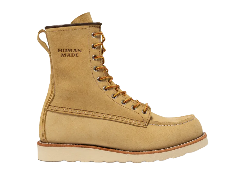 HUMAN MADE x RED WING 8inch Moc "Beige"