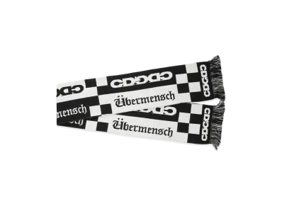 COMME des GARCONS CDG x G-DRAGON Ubermensch Checkered Stole "White/Black"