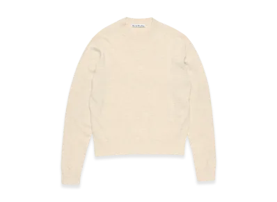 Acne Studios Crew Neck Sweater - Yak Wool "Oatmeal Melange"