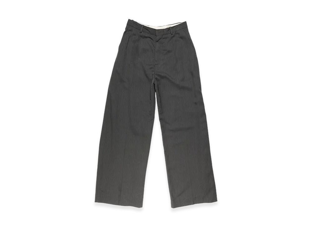 Acne Studios Tailored Herringbone Trousers "Gray"