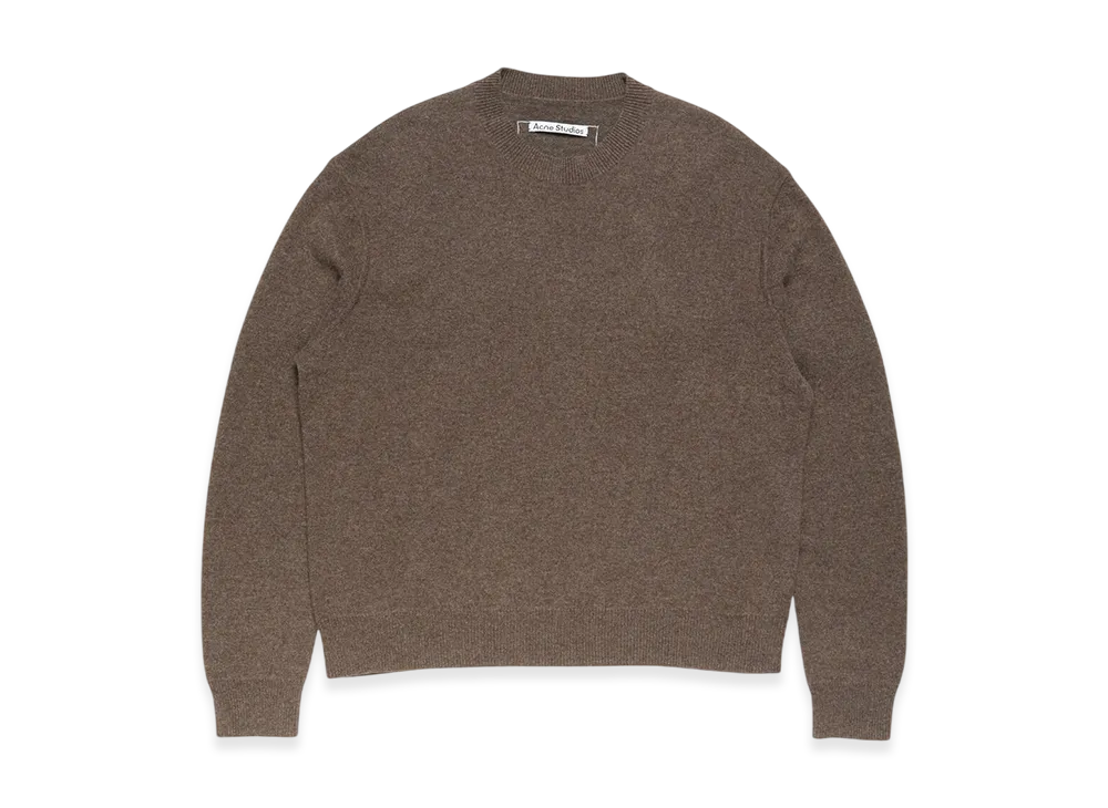 Acne Studios Cashmere Sweater "Walnut Brown"
