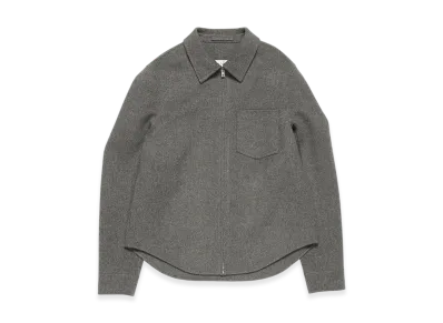 Acne Studios Cashmere Zip Jacket "Vintage Grey Melange"