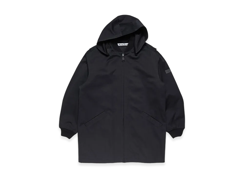 Acne Studios Hooded Twill Jacket "Black"