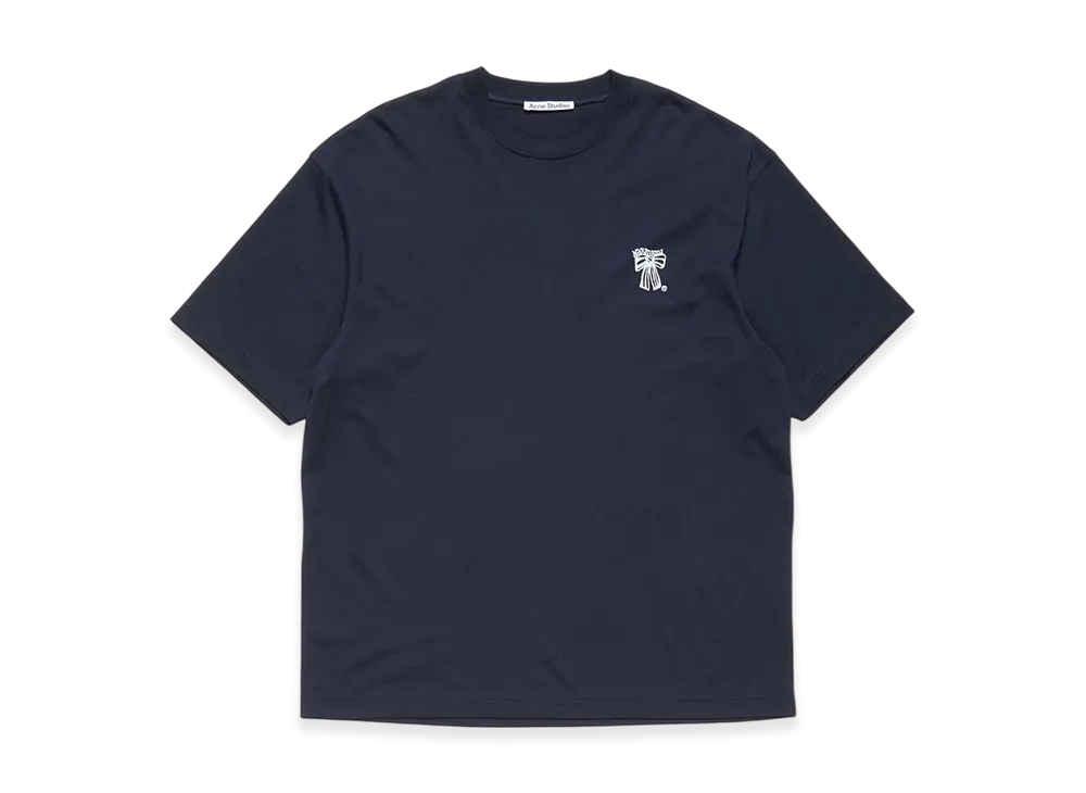 Acne Studios Logo T-Shirt "Navy Blue"