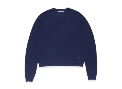 Acne Studios Merino Wool Sweater "Navy"