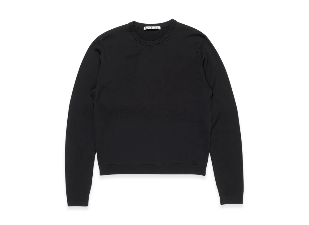 Acne Studios Merino Wool Sweater "Black"