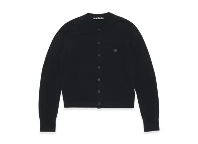 Acne Studios Fitted Cardigan - Yak Wool "Black"
