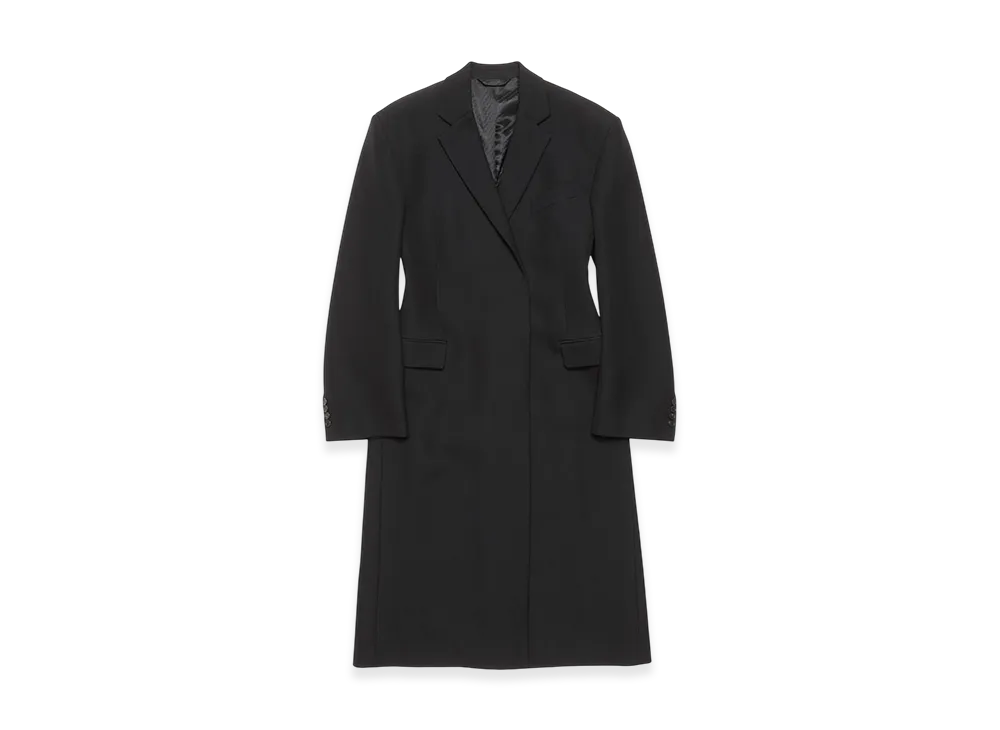 Acne Studios Double Breasted Wool Coat "Black"