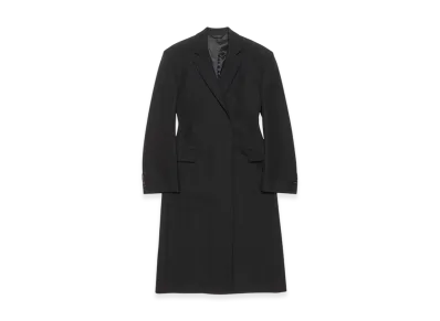 Acne Studios Double Breasted Wool Coat "Black"