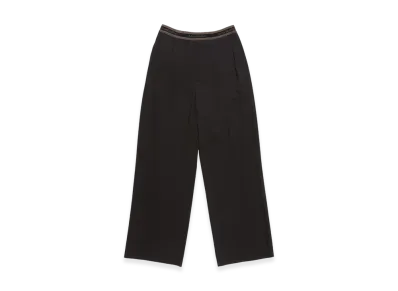 Acne Studios Logo Tape Trousers "Black"