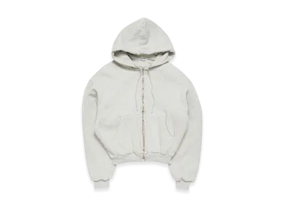 Acne Studios Hooded Zip Up Sweatshirt "Grey"