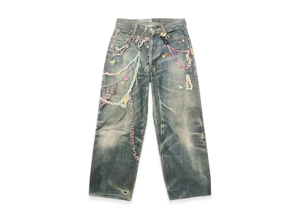Acne Studios Baggy Fit Jeans - 1981F "Mid Blue"