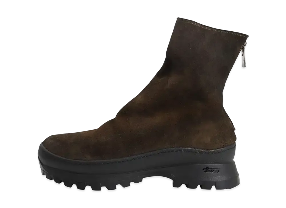 GUIDI VS Back Zip Boots "Brown" (COMOLI Exclusive)