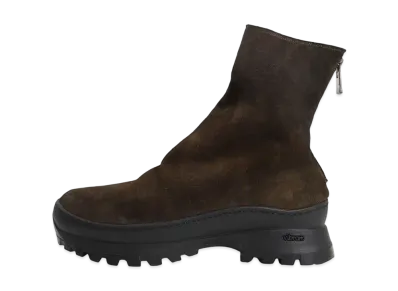 GUIDI VS Back Zip Boots "Brown" (COMOLI Exclusive)