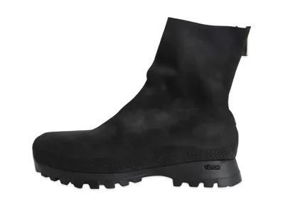 GUIDI VS Back Zip Boots "Black" (COMOLI Exclusive)