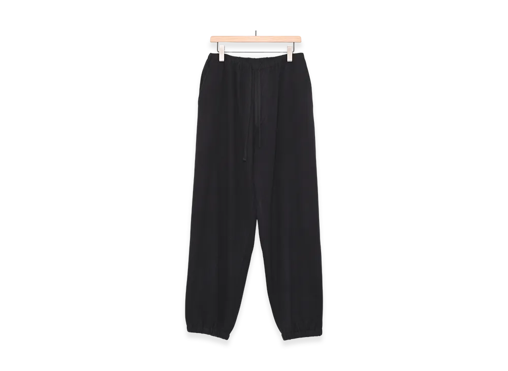 COMOLI Cashmere Drawstring Pants "Navy"