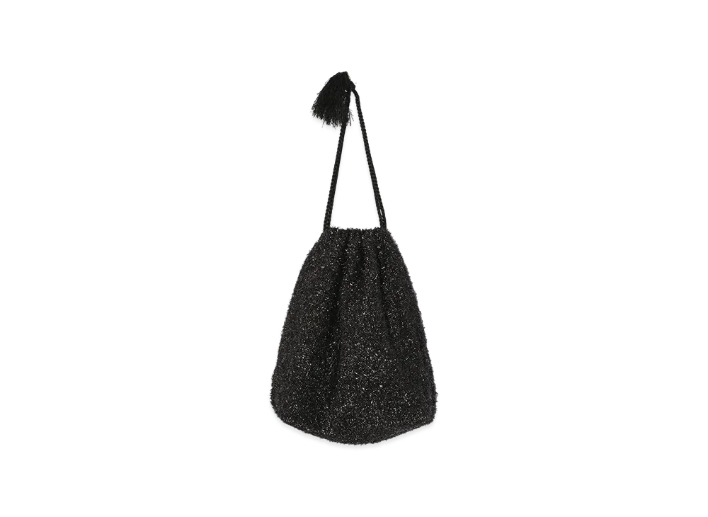 COMOLI Lame Pouch "Black"