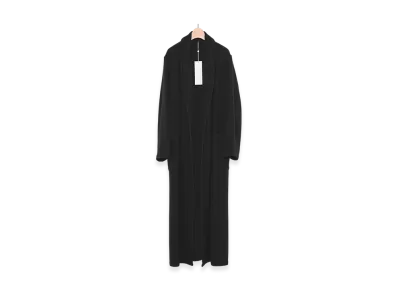 COMOLI Cashmere Robe Coat "Black"