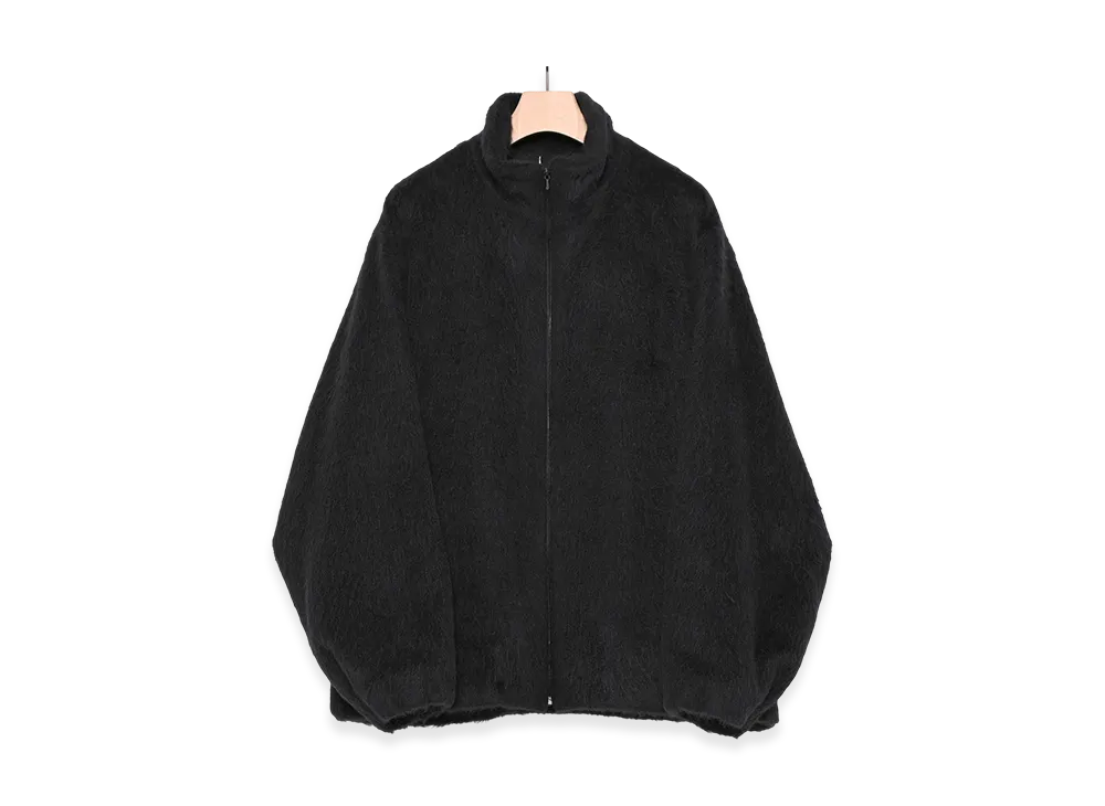 COMOLI Camel Shaggy Jacket "Navy"