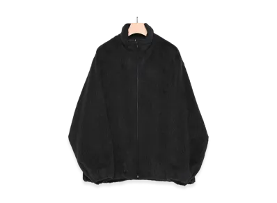 COMOLI Camel Shaggy Jacket "Navy"