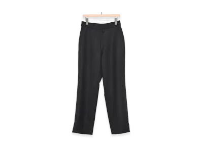 COMOLI Wool Serge Pants "Navy"