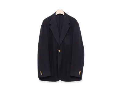 COMOLI Cashmere Navy Blazer "Navy"