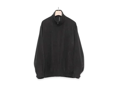 COMOLI Cashmere Track Jacket "Charcoal"