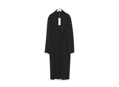 COMOLI Cashmere Robe Coat "Black"