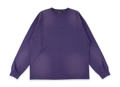 WIND AND SEA Sulfur Dyeing Logo L/S Tee "Purple"