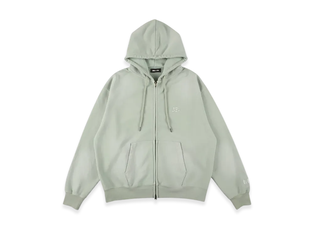 WIND AND SEA Sulfur Dyeing Logo Zip Sweatshirt "Mint"