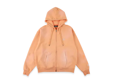 WIND AND SEA Sulfur Dyeing Logo Zip Sweatshirt "Orange"
