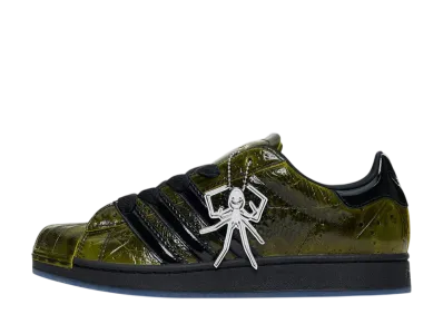 Sp5der × adidas Superstar "Olive"